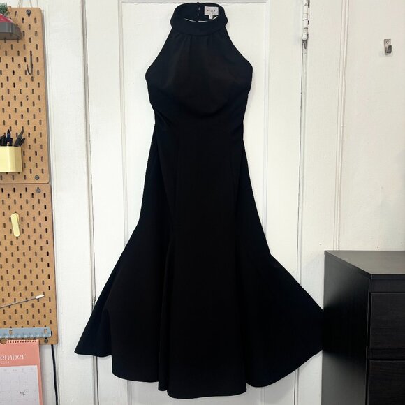 NWT MILLY Women's Penelope High Neck Cady Black Dress, Sz 8, low-cut back,01WD80 - threedaughtersproperties.com NWT MILLY Women's Penelope High Neck Cady Black Dress, Sz 8, low-cut back,01WD80 - threedaughtersproperties.com